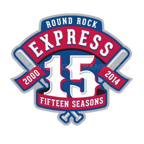 Round Rock Express Iron-on Stickers (Heat Transfers)NO.8219